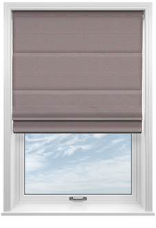 Carina, Raspberry - Twist&Fit Roman Blind